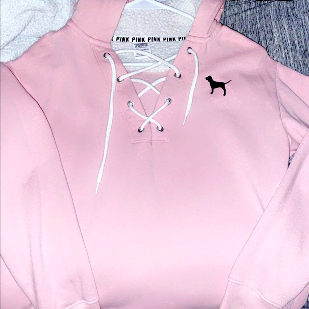 Flease PINK hoodie